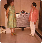 Roberta Church and Mrs. Hoges, Jr., 1976