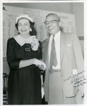 Roberta Church with C.A. Scott, 1960
