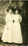 Postcard of Helen Chesnutt and Annette E. Church