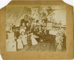 Church family Christmas, circa 1890