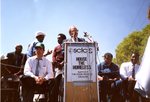 Dr. Benjamin Hooks at a SCLC Rally