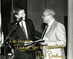 Dr. Benjamin Hooks with Phil Bredeson by Gary Layda