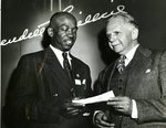 M. J. Baker, Jr. and Walter White at NAACP Conference by Llewellyn Ransom