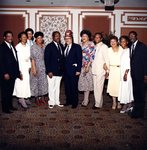 Dr. Benjamin Hooks, Bernard Hamilton, Johnnie Simmons, Geraldine Leigh, Thomas Leigh, and others at the Links Convention