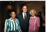 Vice President George H. W. Bush and Barbara Bush at NAACP Annual Convention