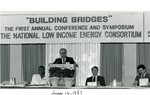 Dr. Benjamin Hooks at the "Building Bridges" Conference