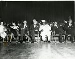 President John F. Kennedy and Martin Luther King Jr. at NAACP Event by Harry Adams