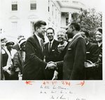 President John F. Kennedy with NAACP at White House