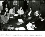 Dr. Benjamin Hooks Meeting with Others in NAACP Office by Keri Pickett