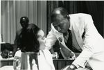 NAACP Member and Coretta Scott King at Telethon