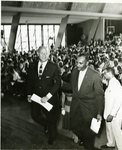 New York Senator Jacob Lavitts with Clarence Miitchell by David Jackson