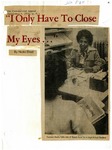 Newspaper Article "I Only have to Close my Eyes," Interview with Frances Hooks, The Commercial Appeal, Memphis, Tennessee