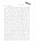 Dr. Benjamin Hooks, Letter to Mr. Greenberg Regarding Hiring of Denton Watson