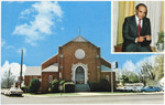 Middle Baptist Church postcard, 1970s