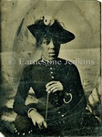 Photography Tintypes: Woman with Parasol