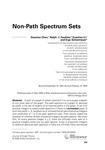 Non-Path Spectrum Sets