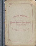 Memphis Conference Female Institute catalog, 1877