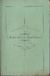 Memphis Conference Female Institute catalog, 1881