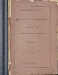 Memphis Conference Female Institute catalog, 1890-1891
