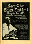 River City Blues Festival program, Memphis, 1971