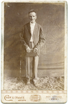 Portrait of unknown man by Cook & Colley