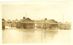 Flooded neighborhood, Memphis, 1927