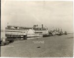 Greenville, Mississippi, wharf, 1927