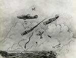 Aerial assault illustration, 1943