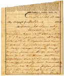 Civil War dispatch to G.B. Adamson, Jackson, Tennessee, November 1864