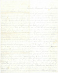 Letter: William N. Chunn, Camp Brown, Union City, Tennessee, to Sarah Louise Taylor, 1861