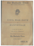 Civil War Days in Huntsville, 1937