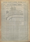 New York Herald front page, 1862