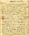 Letter: Andrew Jackson to John Coffee, 1804