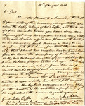 Letter: Andrew Jackson to John Coffee, 1819