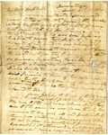 Letter: Andrew Jackson to Andrew Jackson Coffee, 1841