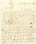 Letter: Andrew Jackson Coffee to John D. Coffee, 1835