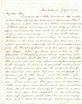 Letter: Andrew Jackson Coffee to Alexander D. Coffee, 1850
