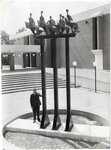 "Monorail" sculpture, Memphis State University, 1968