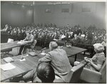 Memphis City Council meet with strikers, 1968