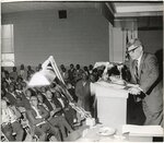Jerry Wurf addresses union meeting, Memphis, 1968