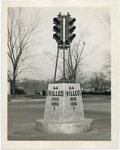 Traffic light, Memphis, 1936