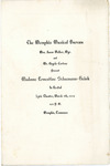 Ernestine Schumann-Heink recital program, Memphis, 1918