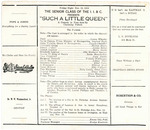 Mississippi Industrial Institute and College senior class play program, 1915