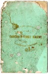 Clarksville Female Academy, Tennessee, Catalogue and Announcement, 1878
