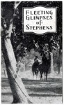 Stephens College, Columbia, Missouri, Fleeting Glimpses of Stephens, 1933