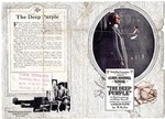 The Deep Purple movie flyer, circa 1915