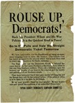 Tipton County Democratic Campaign Committee, Tennessee, broadside, 1918