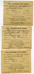 Dell Culbreath report cards, West Tennessee State Normal School, 1920