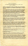 J.V. De La Hunt report on flood relief work, 1927