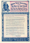 Advertisement pamphlet, from Homer E. Minor, Plainview, Texas, to Macon Derrick, Marianna, Arkansas, 1929